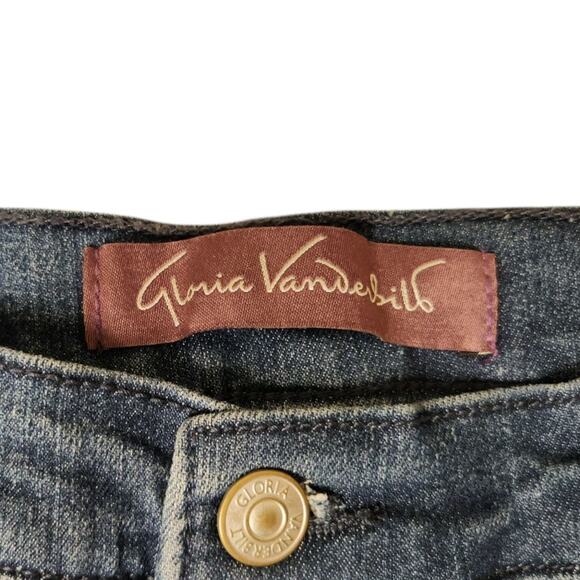 Gloria Vanderbilt Amanda Jeans 14P High Rise Straight Petite - Picture 4 of 13